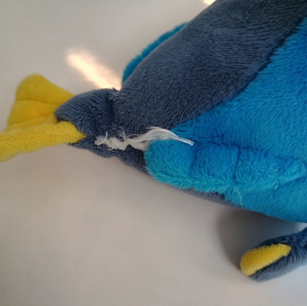Disney Store Finding Dory Baby Fish Bean Bag Plusg Soft Toy stuffed animal 7" - Picture 9 of 12